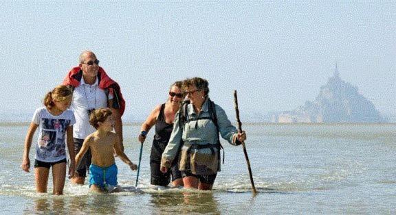 Baie Mt St Michel , Jullouville , Villa Caprice Rdc , 50 M Mer ,7 Pers , Pres Plage Dday מראה חיצוני תמונה
