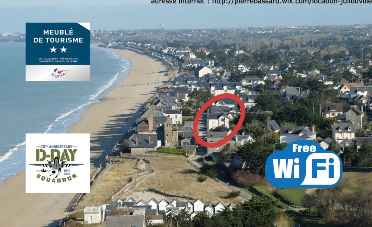Baie Mt St Michel , Jullouville , Villa Caprice Rdc , 50 M Mer ,7 Pers , Pres Plage Dday מראה חיצוני תמונה